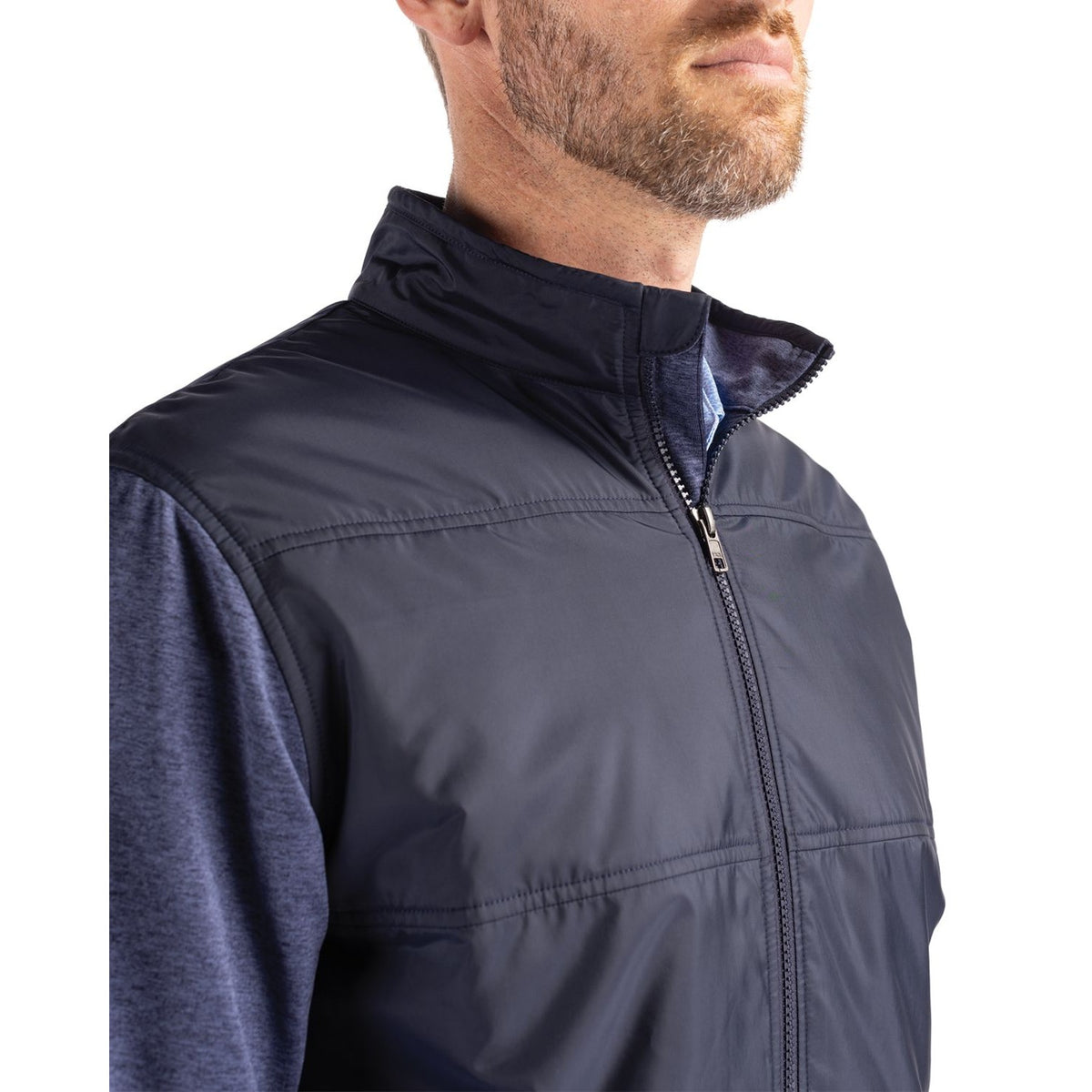 Cutter & Buck Men's Stealth Big & Tall Windbreaker Jacket-5