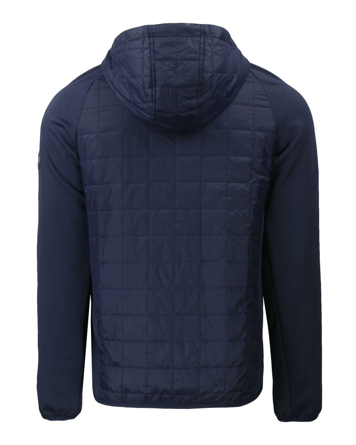 Cutter & Buck Men's Rainier Recycled Insulated Hybrid Puffer Full Zip Jacket-6