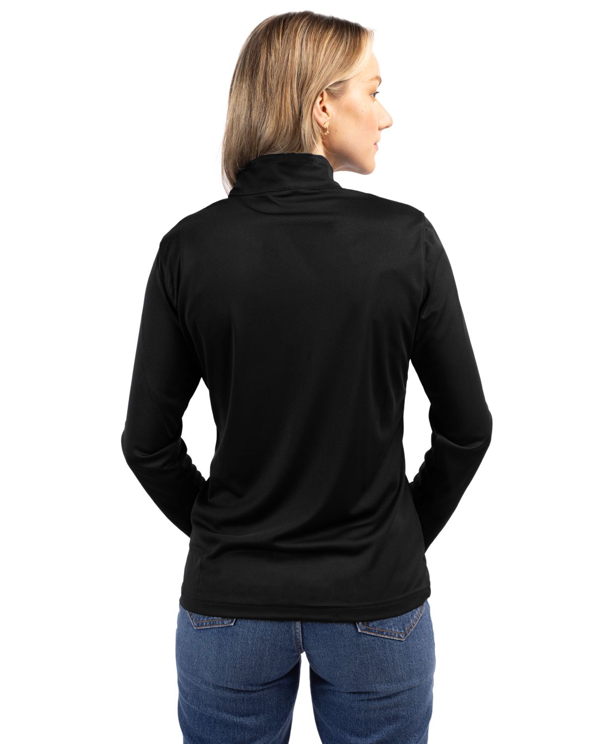 Clique Women's Spin Solution-dyed Performance Interlock Half Zip-3