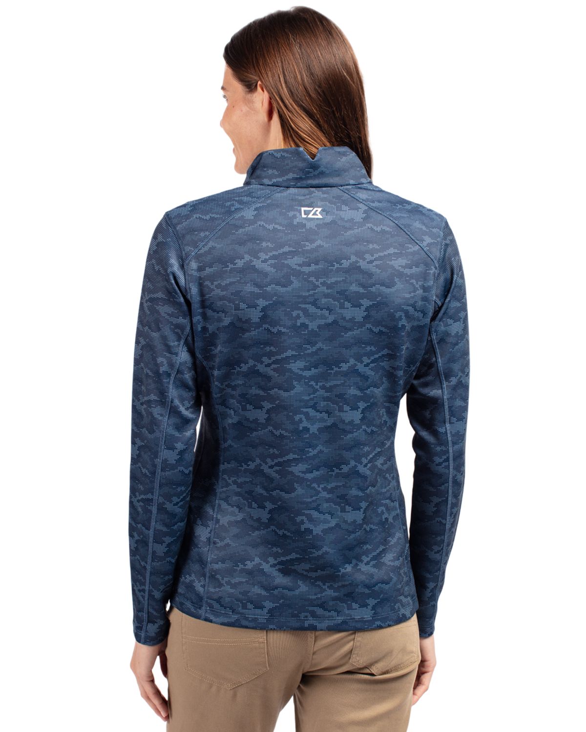Cutter & Buck Women's Traverse Quarter Zip Pullover-2