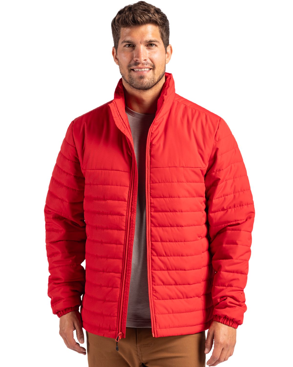 Clique Men's Elevation Recycled Insulated Puffer Full Zip Jacket-2