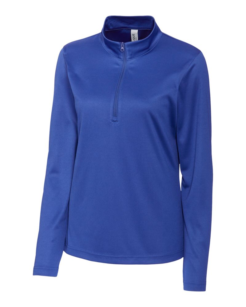 Clique Women's Spin Solution-dyed Performance Interlock Half Zip-5