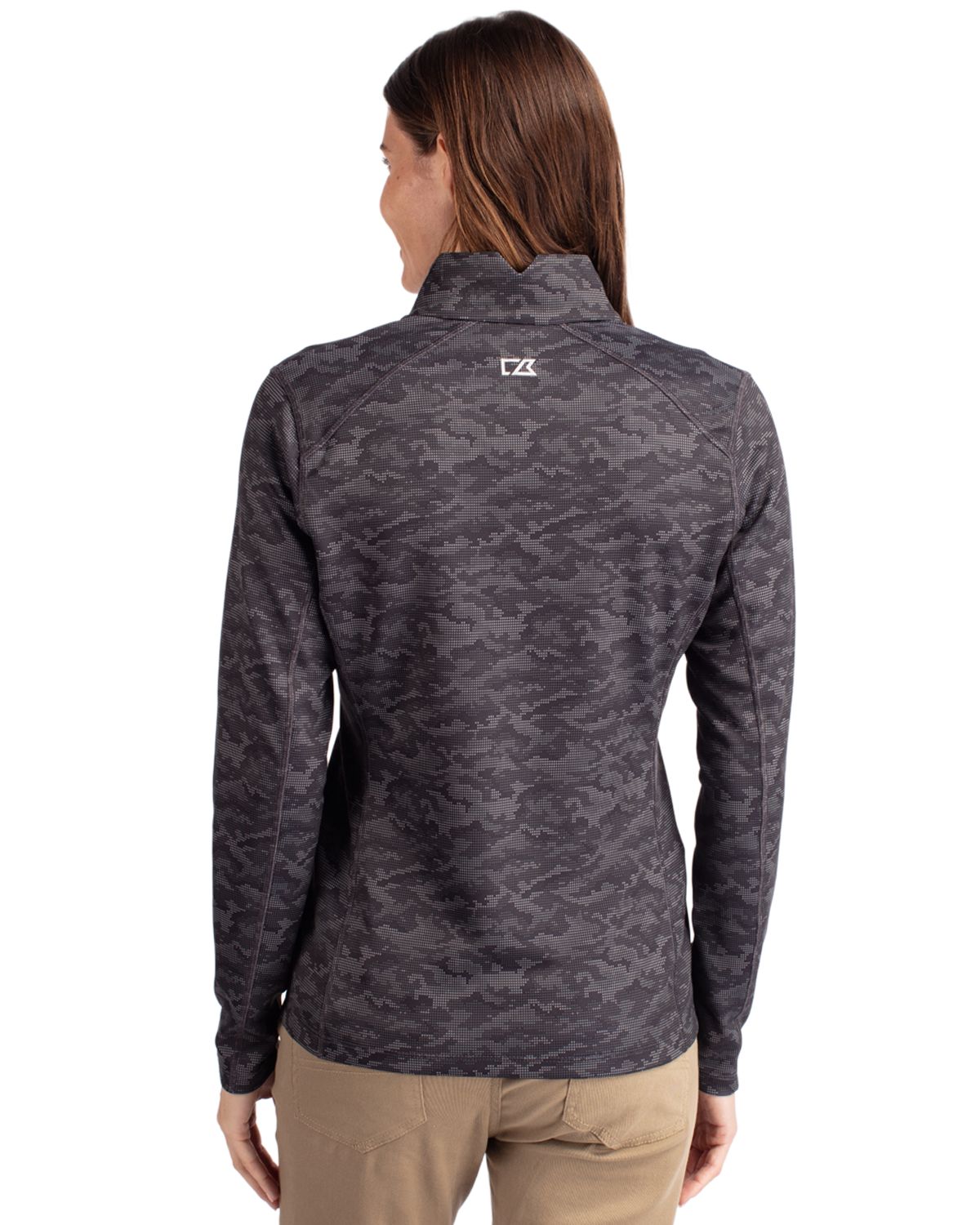 Cutter & Buck Women's Traverse Quarter Zip Pullover-2