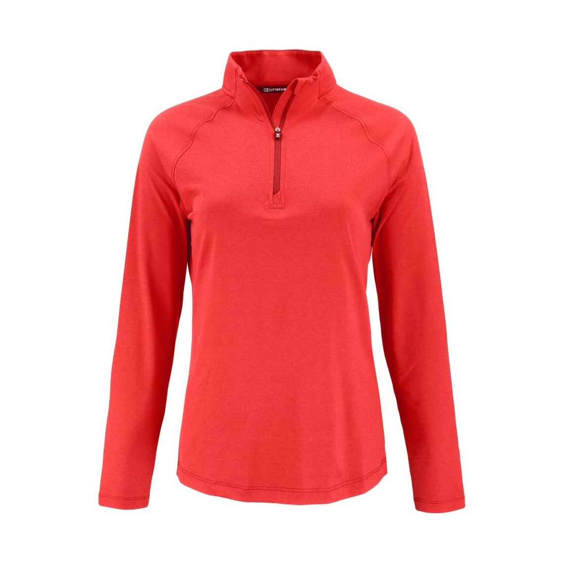 Cutter & Buck Women's Coastline Recycled Double Peached Quarter Zip Pullover-5