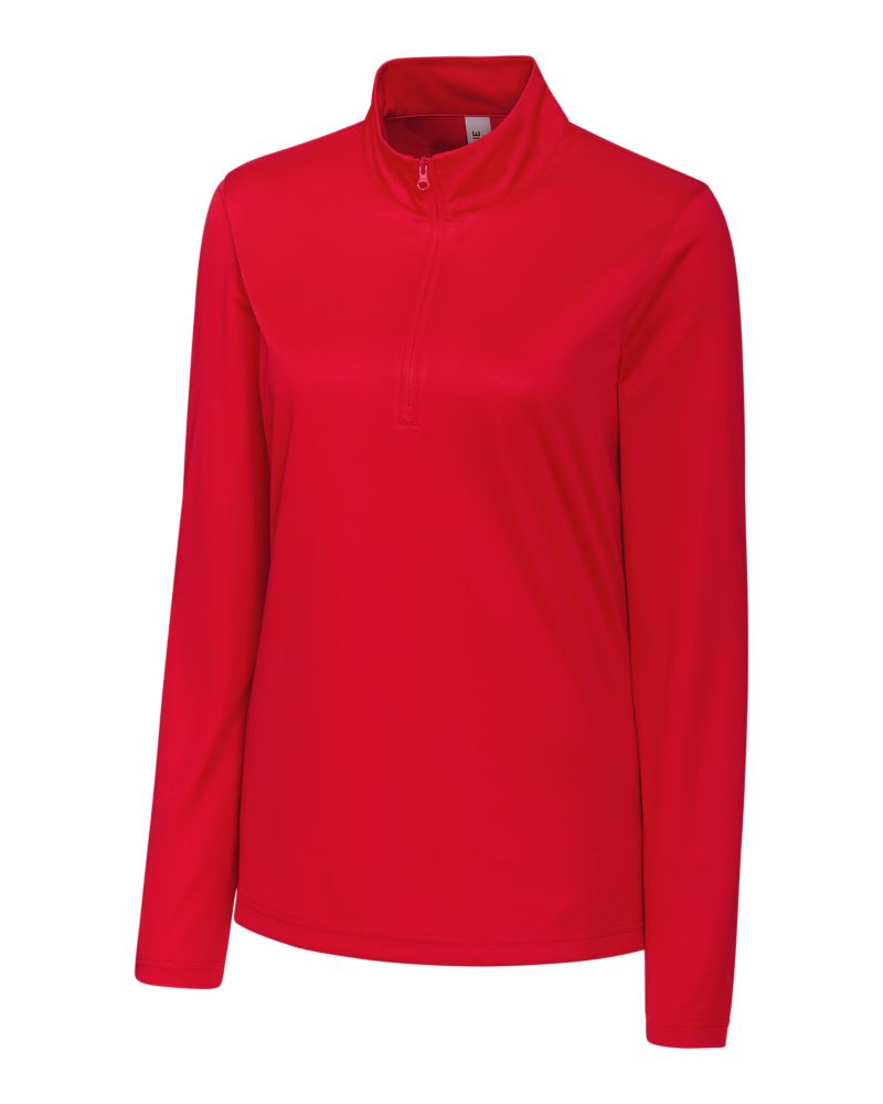 Clique Women's Spin Solution-dyed Performance Interlock Half Zip-2