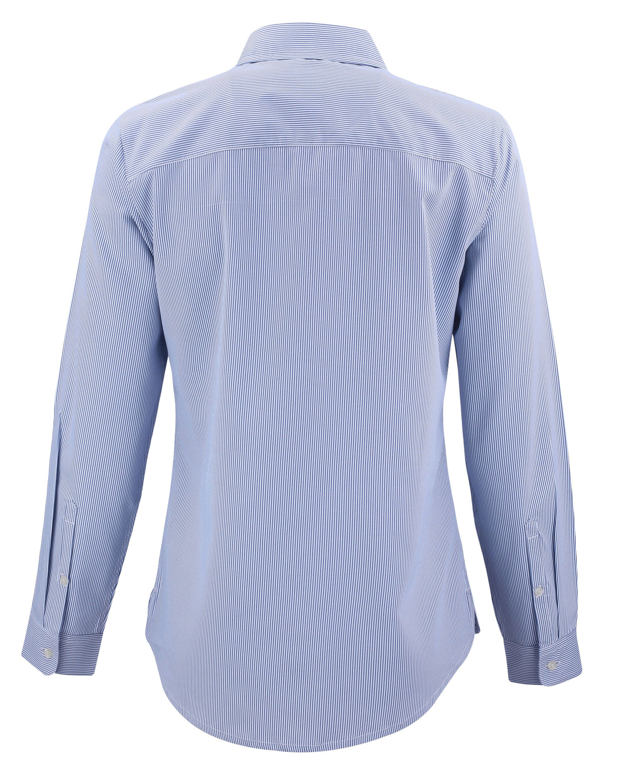 Cutter & Buck Women's Skyline Recycled Pinstripe Long Sleeve Spread Collar Dress Shirt-6