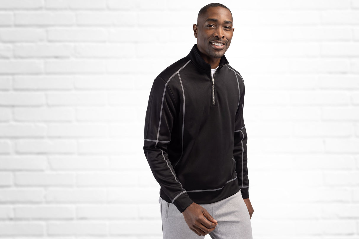Clique Men's Helsa Performance Knit Half Zip-2