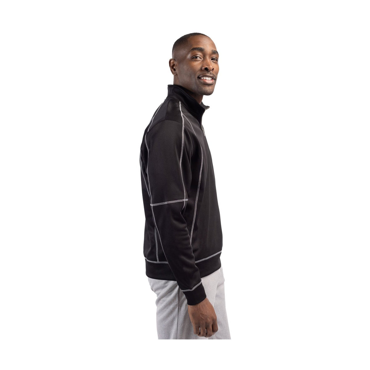 Clique Men's Helsa Performance Knit Half Zip-5