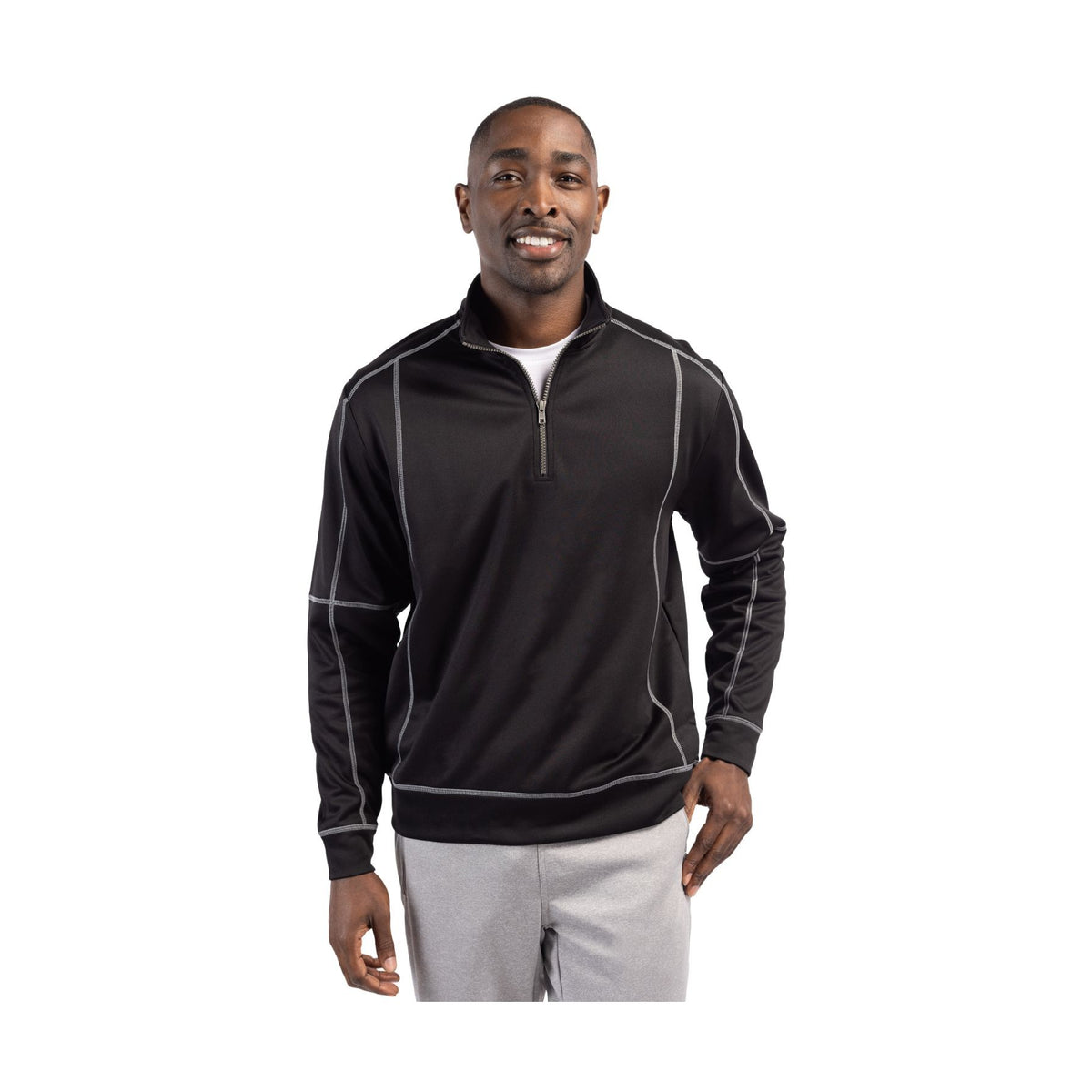 Clique Men's Helsa Performance Knit Half Zip-6