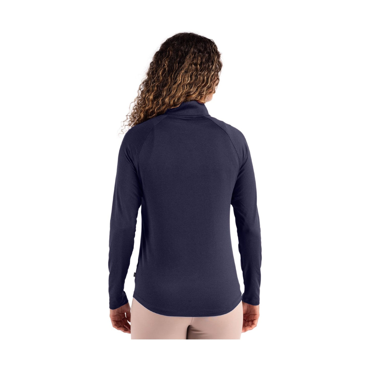 Cutter & Buck Women's Coastline Recycled Double Peached Quarter Zip Pullover-3