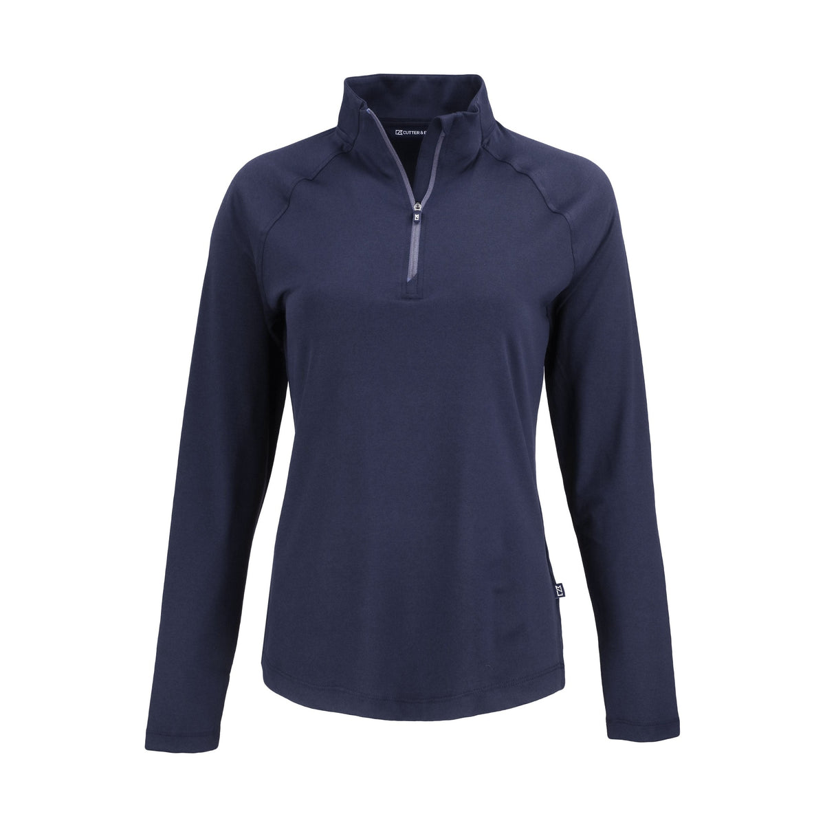 Cutter & Buck Women's Coastline Recycled Double Peached Quarter Zip Pullover-5