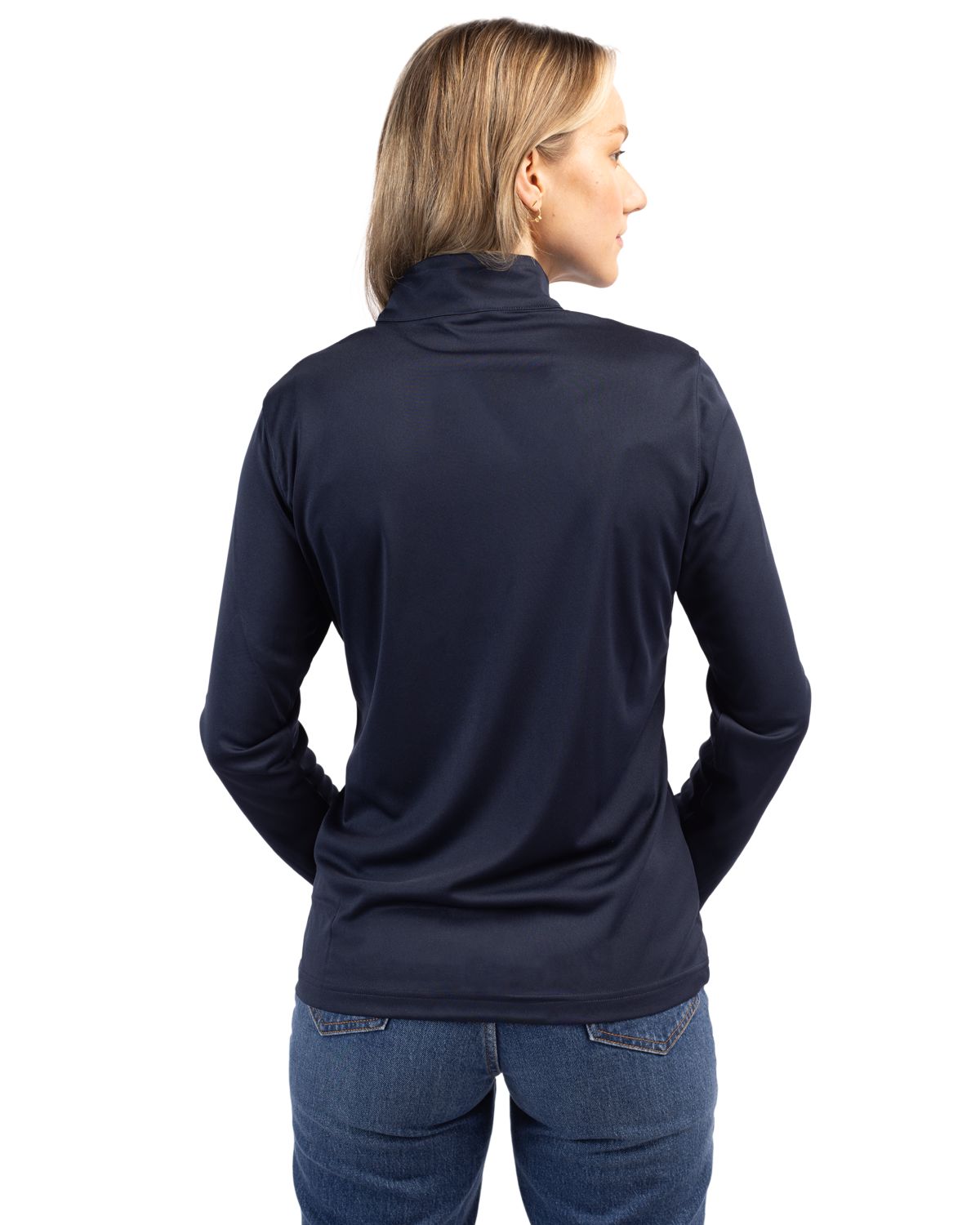 Clique Women's Spin Solution-dyed Performance Interlock Half Zip-5