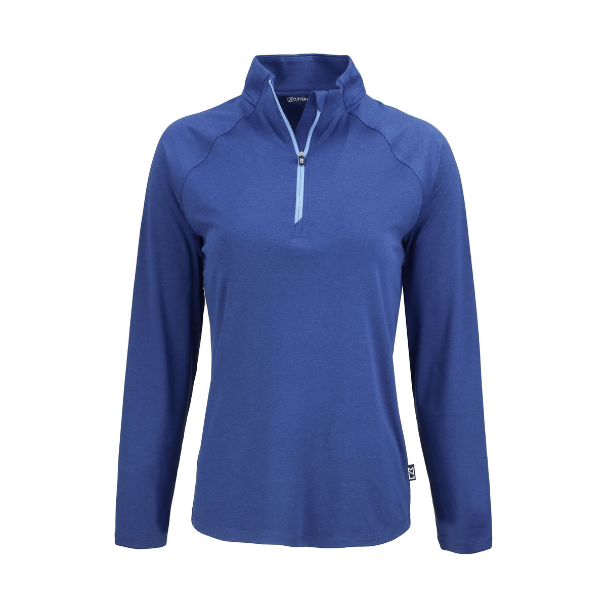 Cutter & Buck Women's Coastline Recycled Double Peached Quarter Zip Pullover-4