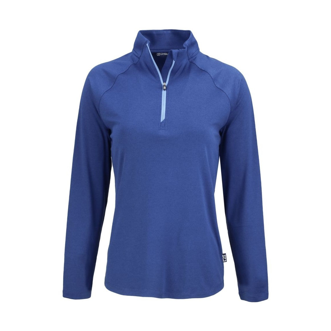 Cutter & Buck Women's Coastline Recycled Double Peached Quarter Zip Pullover-5