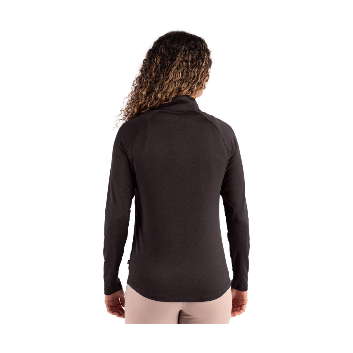 Cutter & Buck Women's Coastline Recycled Double Peached Quarter Zip Pullover-4
