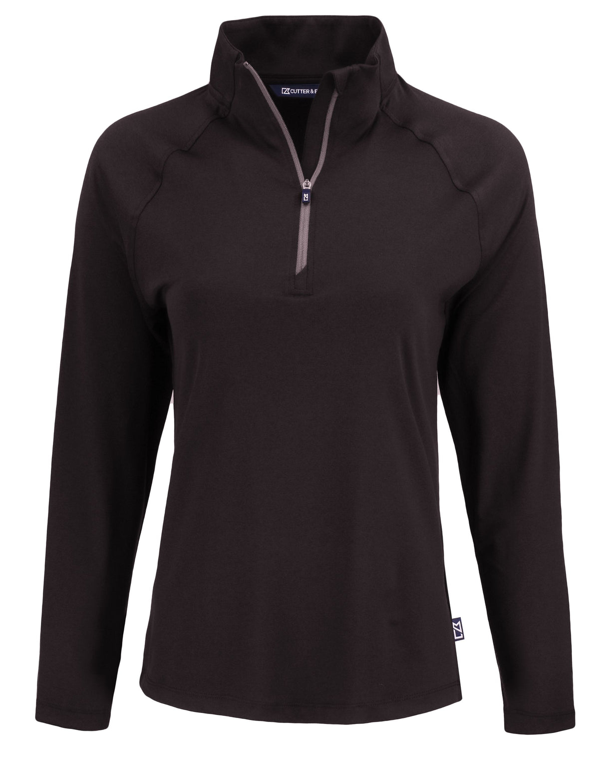 Cutter & Buck Women's Coastline Recycled Double Peached Quarter Zip Pullover-6
