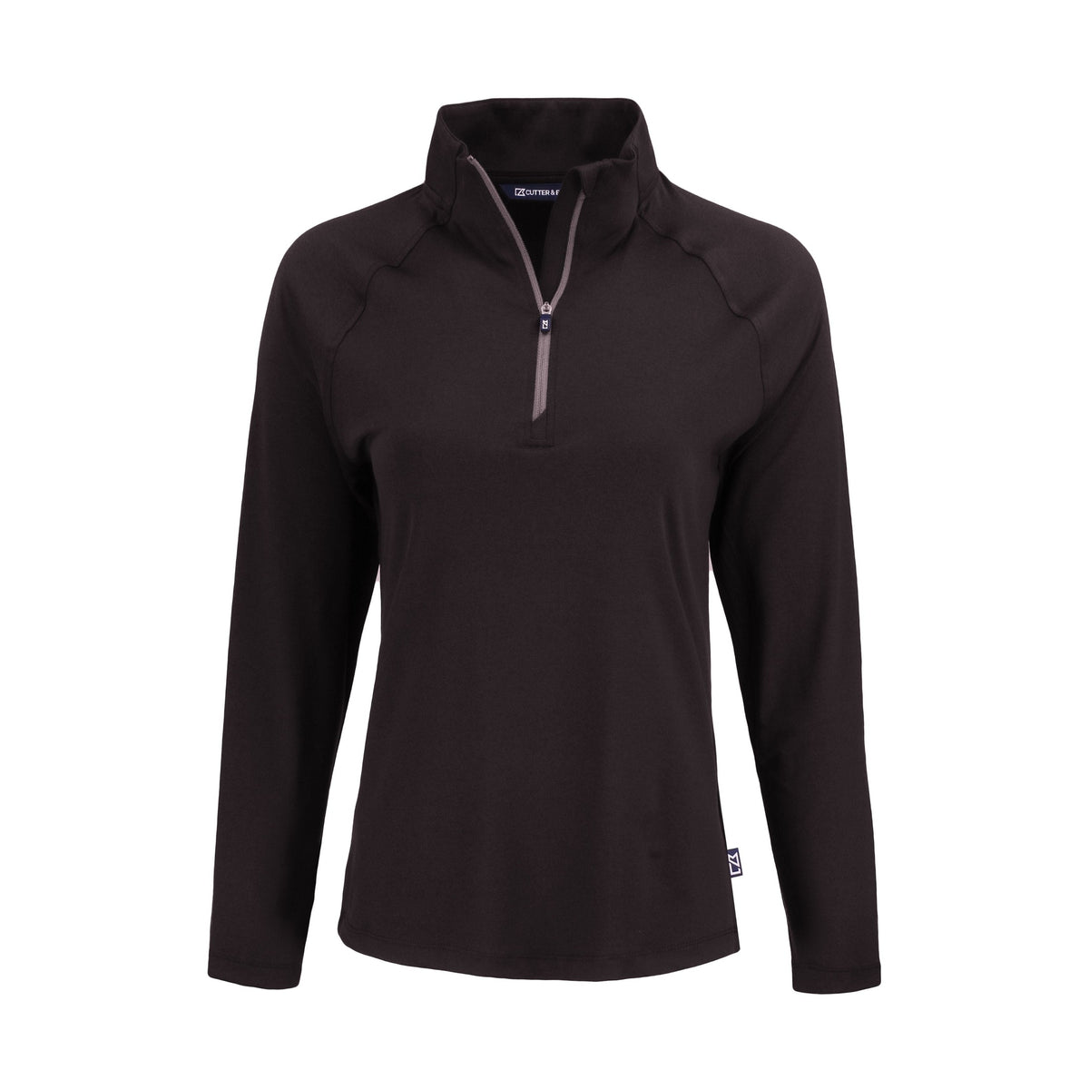 Cutter & Buck Women's Coastline Recycled Double Peached Quarter Zip Pullover-6