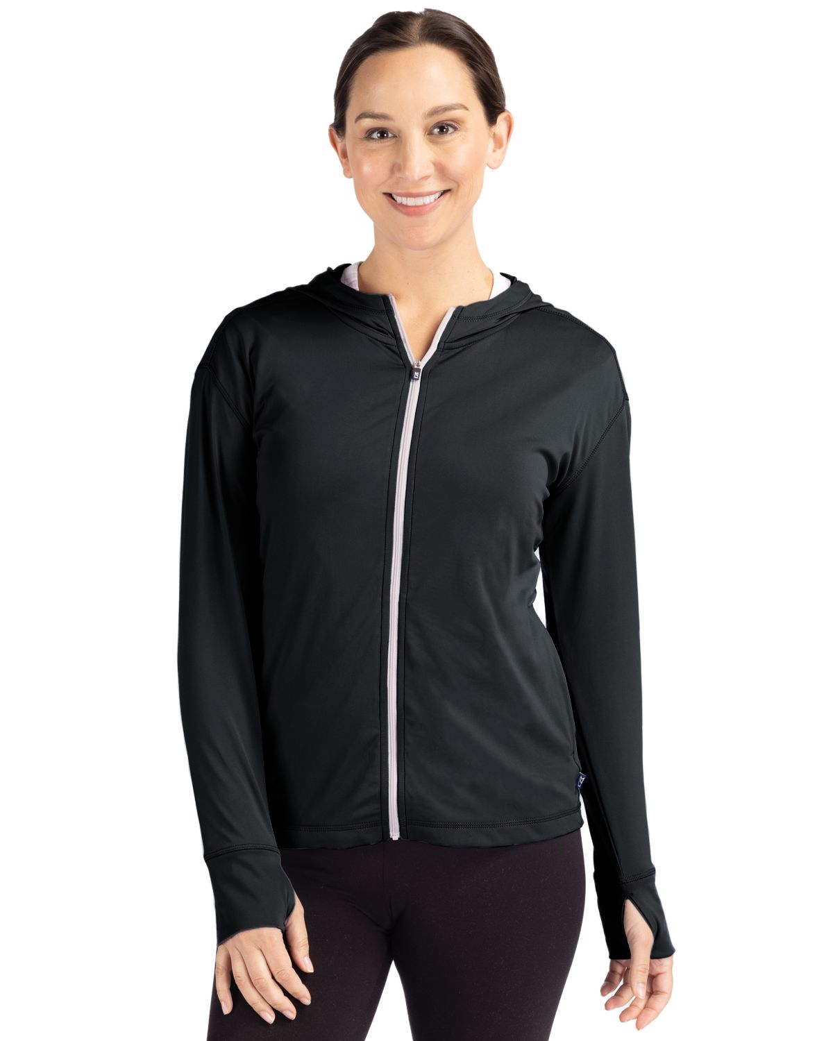 Cutter & Buck Women's Daybreak Recycled Hooded Full Zip-2