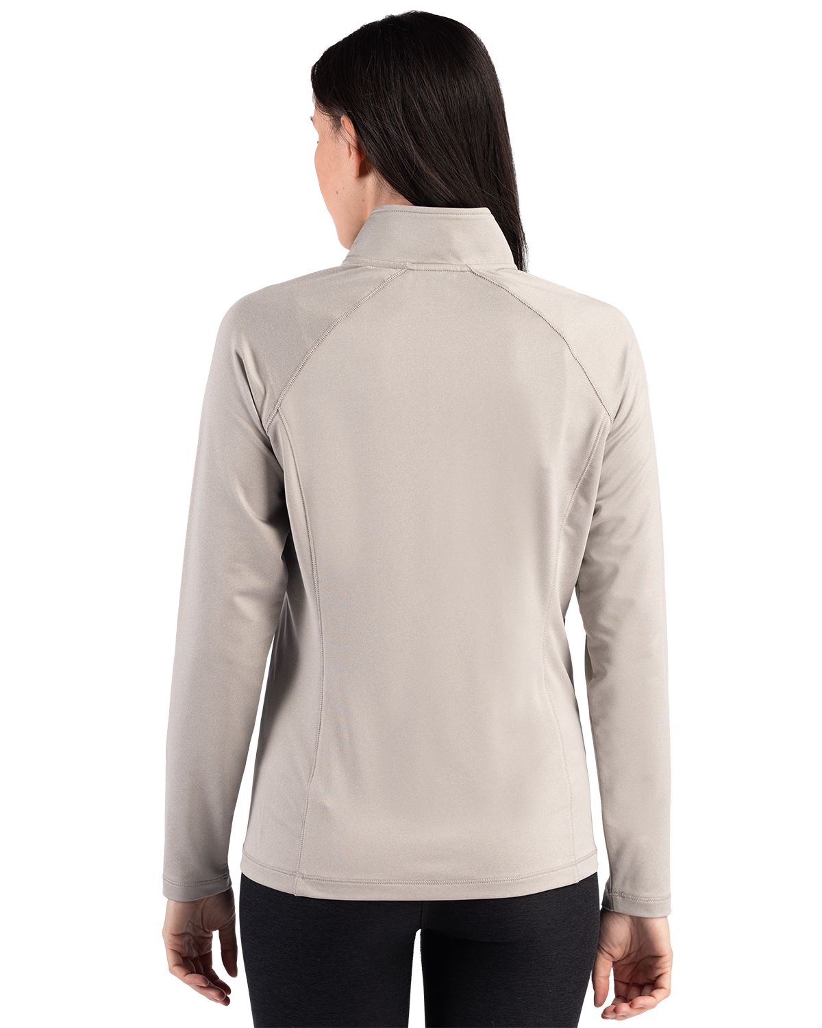 Clique Women's Dash Recycled Quarter Zip Sweatshirt-2