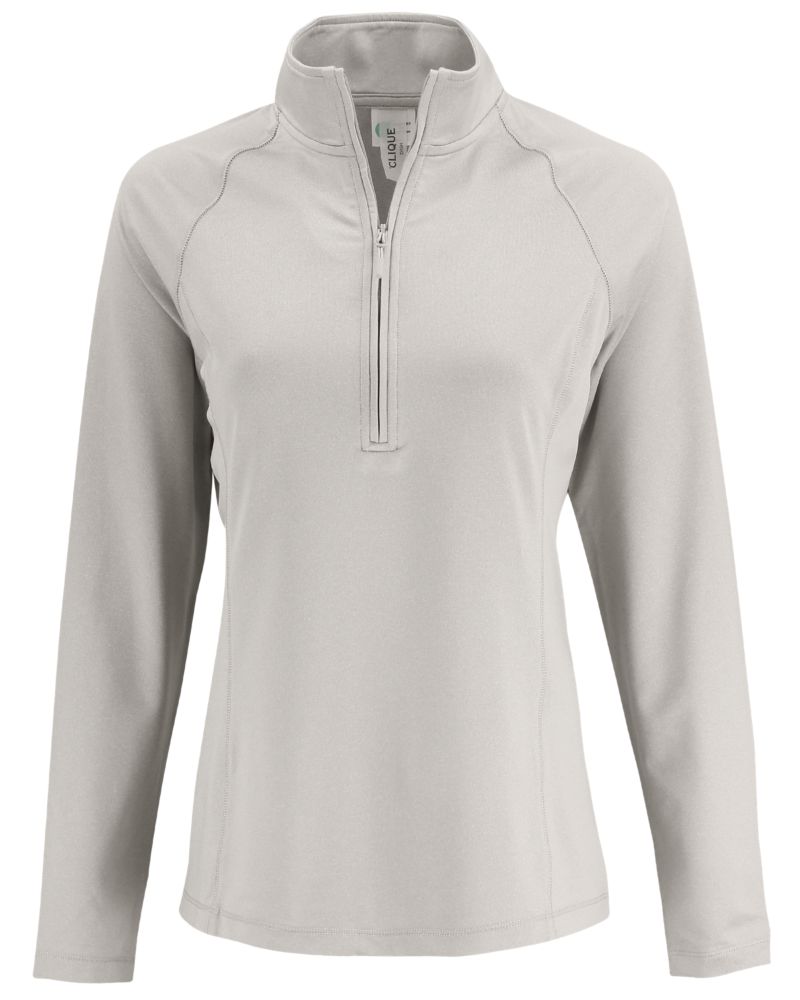 Clique Women's Dash Recycled Quarter Zip Sweatshirt-5