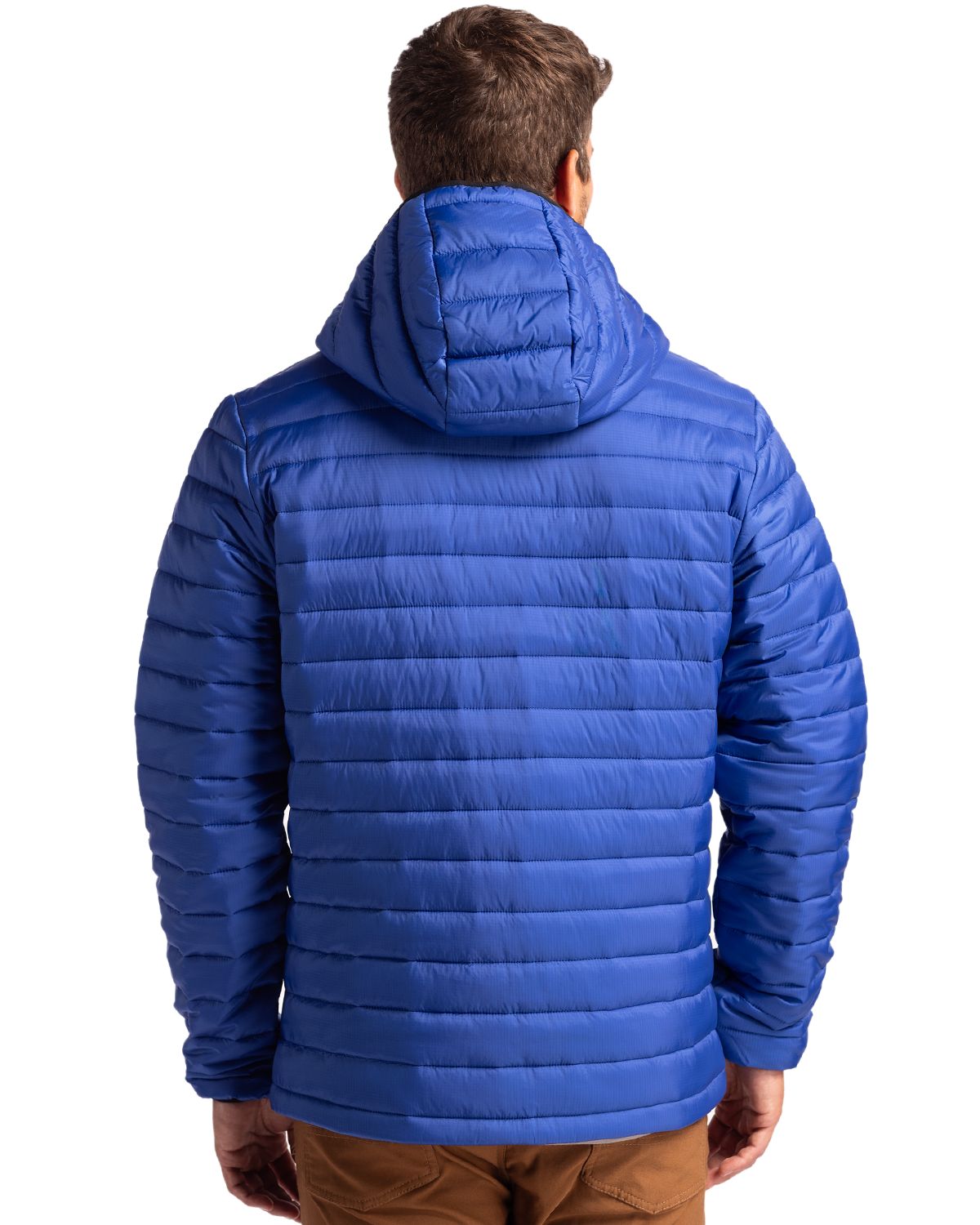 Clique Men's Valhalla Recycled Insulated Puffer Full Zip Hooded Jacket-6