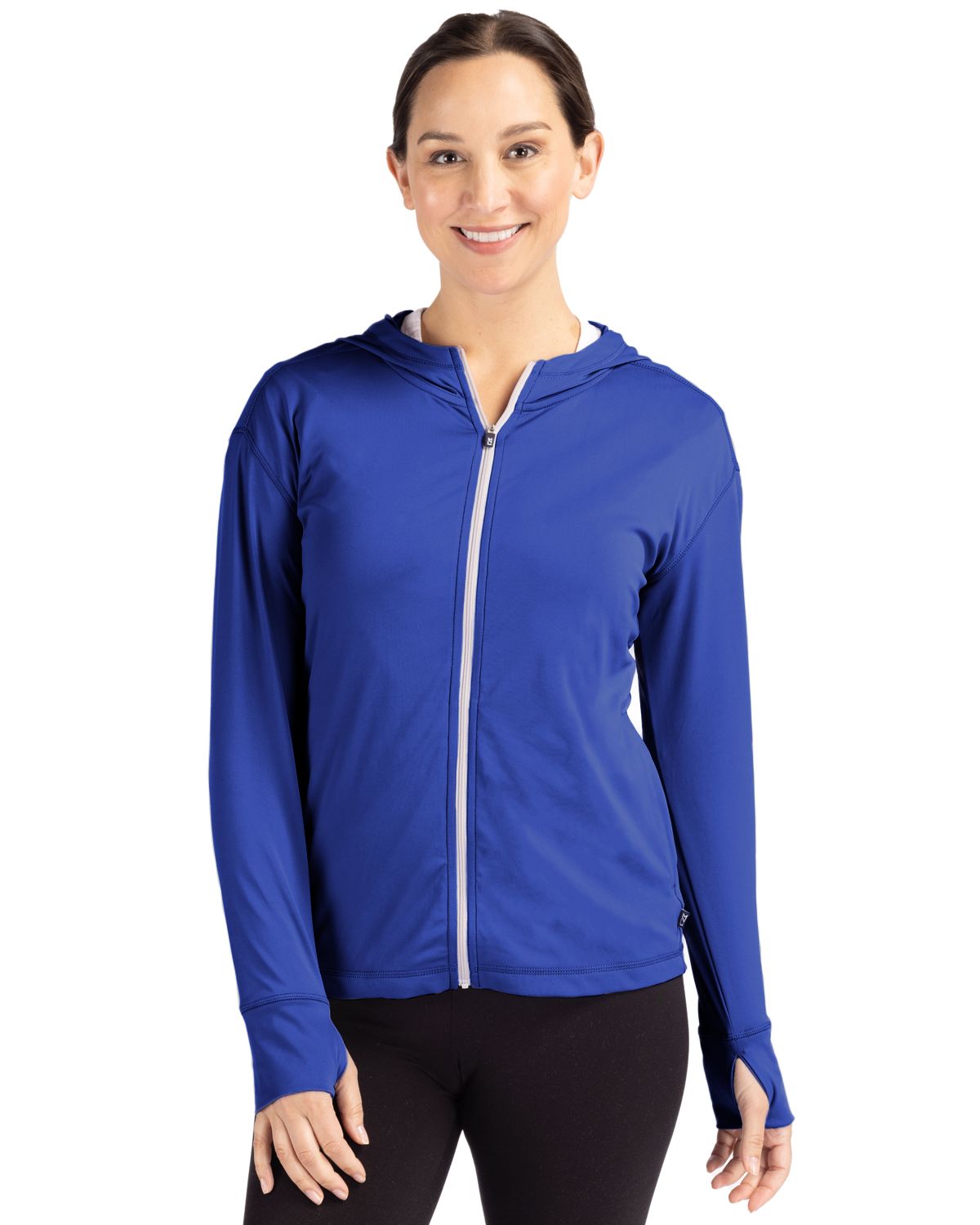 Cutter & Buck Women's Daybreak Recycled Hooded Full Zip-3