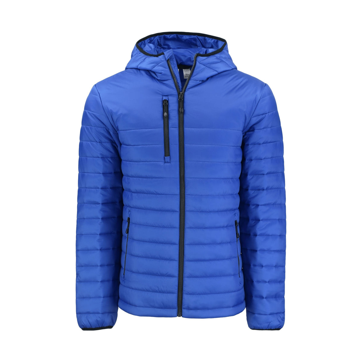 Clique Men's Valhalla Recycled Insulated Puffer Full Zip Hooded Jacket-11