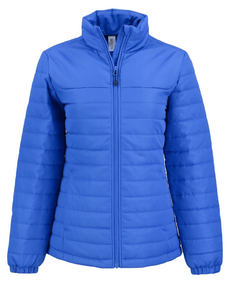Clique Women's Elevation Recycled Insulated Puffer Full Zip Jacket-7