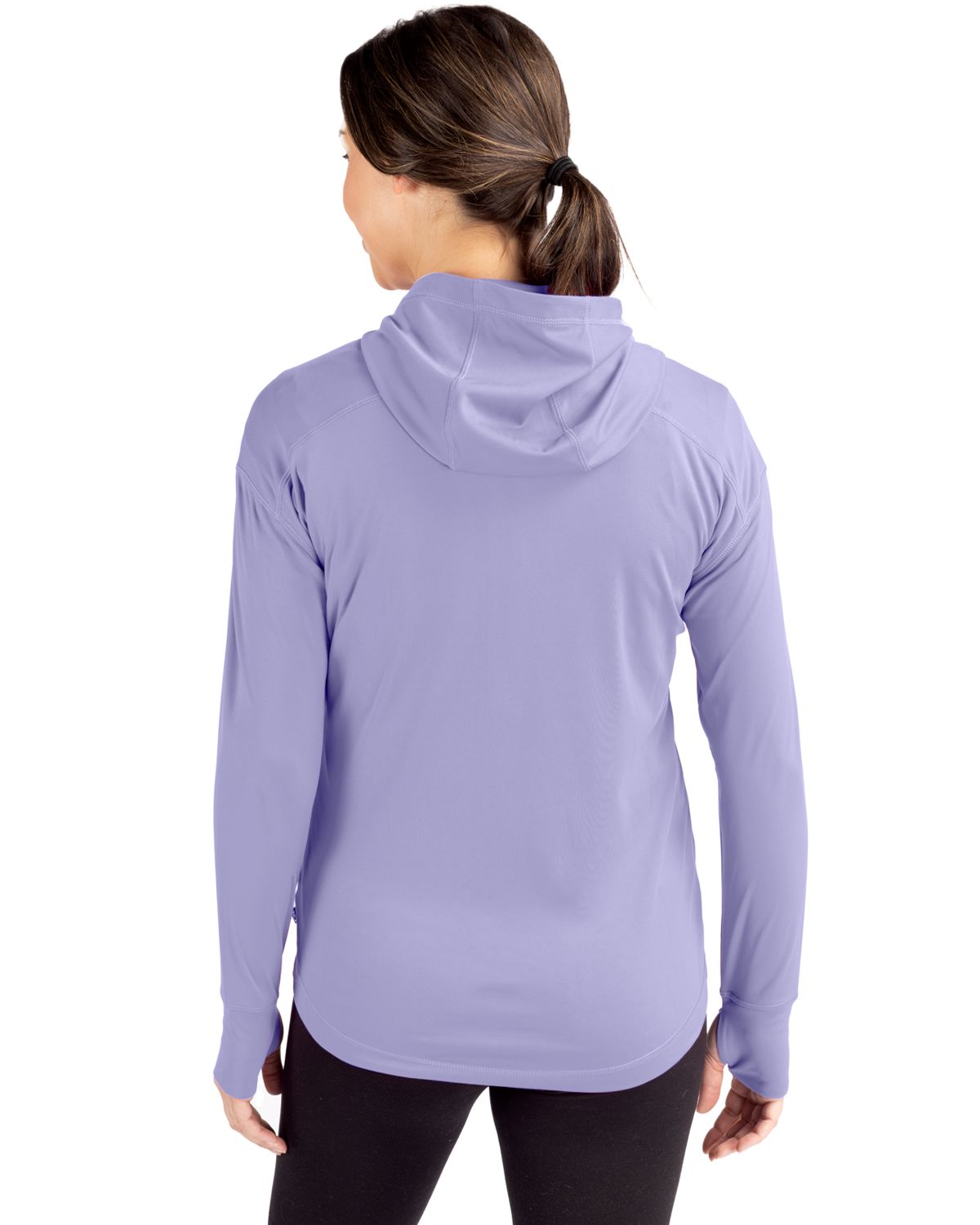 Cutter & Buck Women's Daybreak Recycled Half Zip Hooded Pullover-5