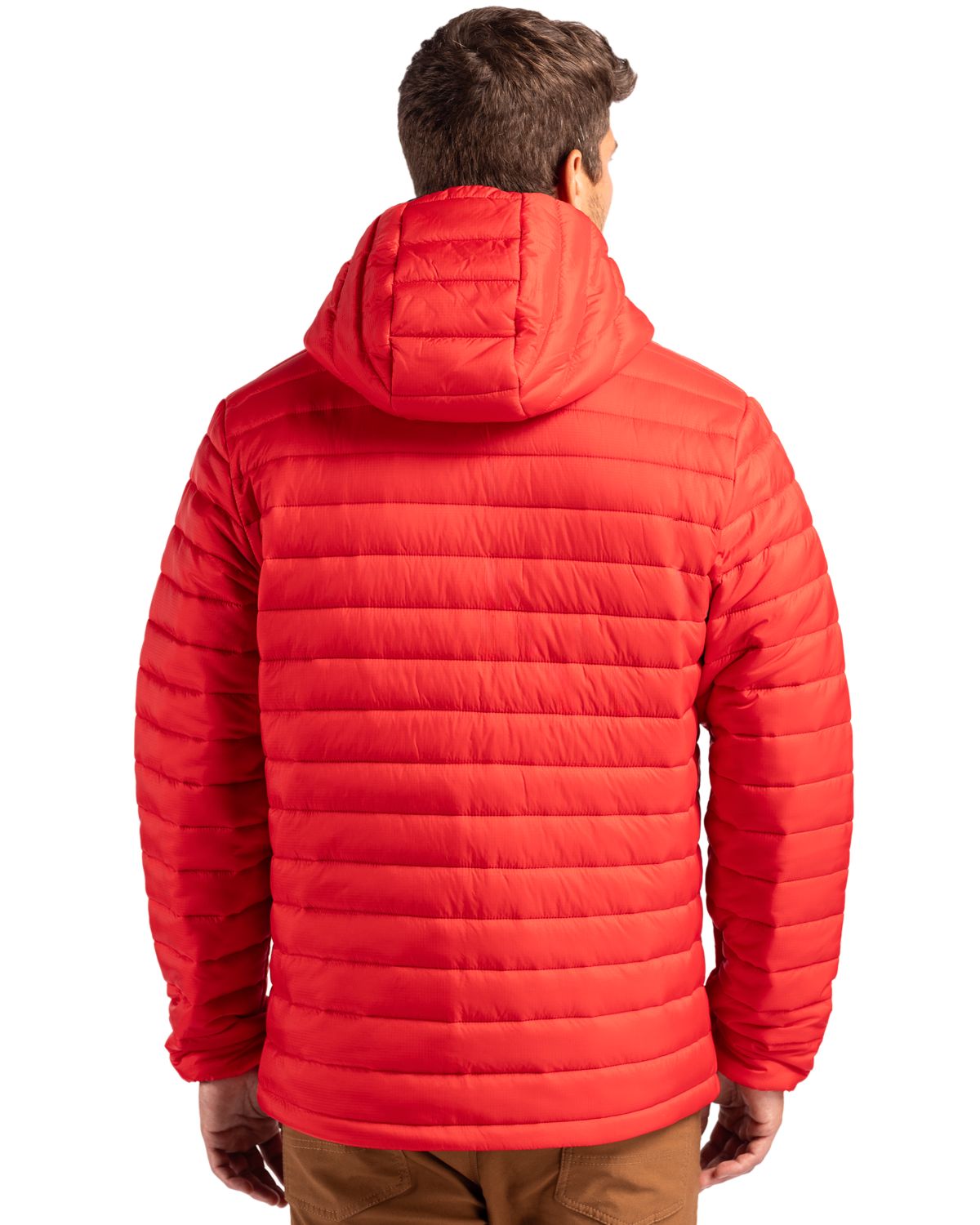 Clique Men's Valhalla Recycled Insulated Puffer Full Zip Hooded Jacket-7