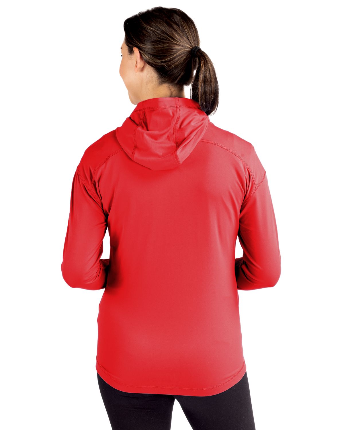 Cutter & Buck Women's Daybreak Recycled Hooded Full Zip-5