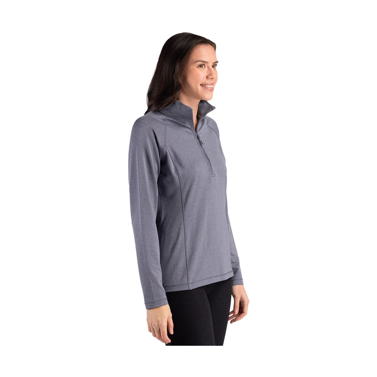 Clique Women's Dash Recycled Quarter Zip Sweatshirt-1