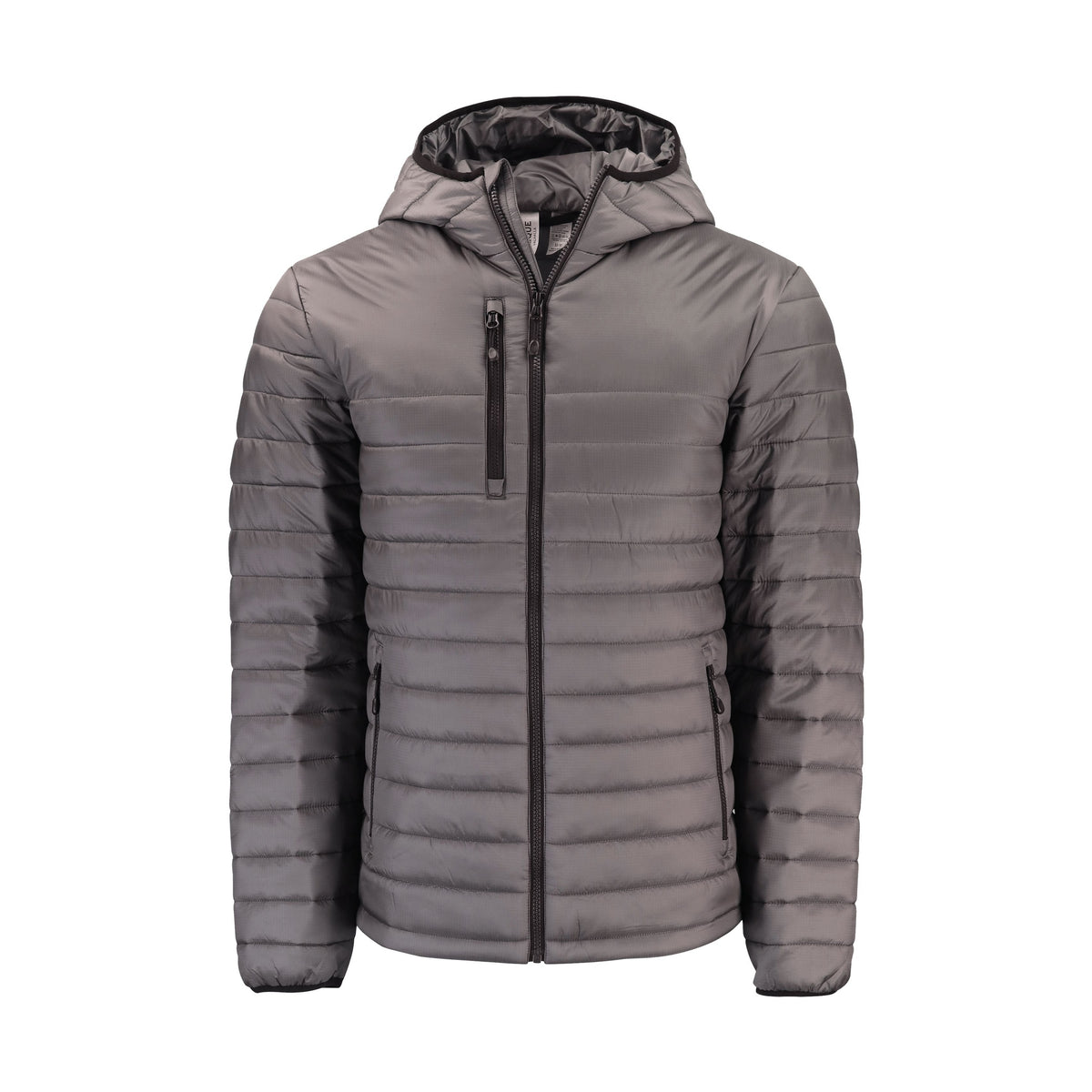 Clique Men's Valhalla Recycled Insulated Puffer Full Zip Hooded Jacket-5