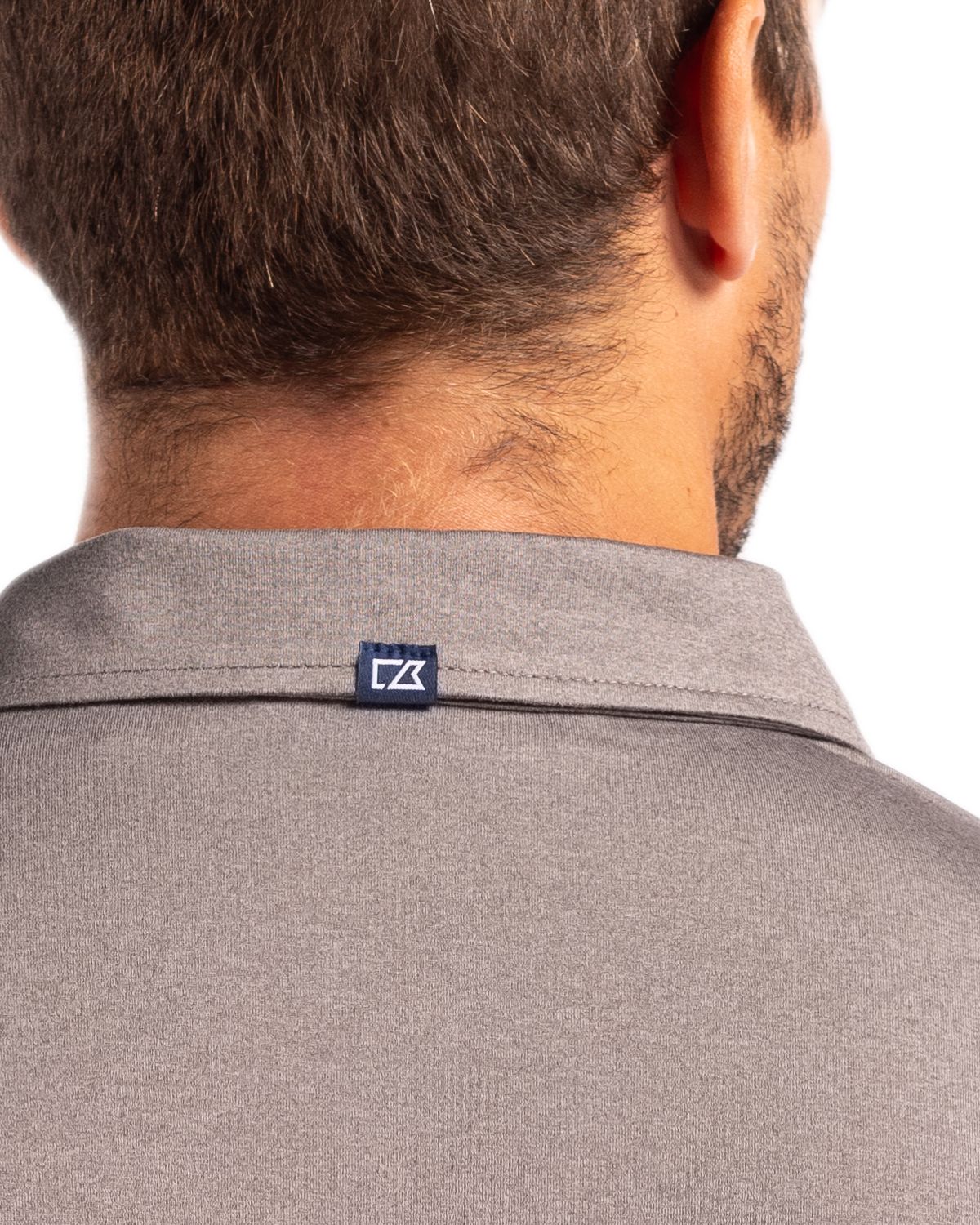Cutter & Buck Men's Coastline Recycled Double Peached Long Sleeve Polo-5