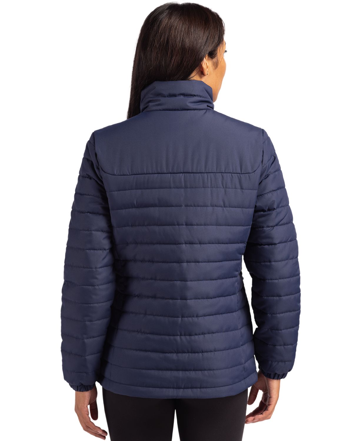 Clique Women's Elevation Recycled Insulated Puffer Full Zip Jacket-3