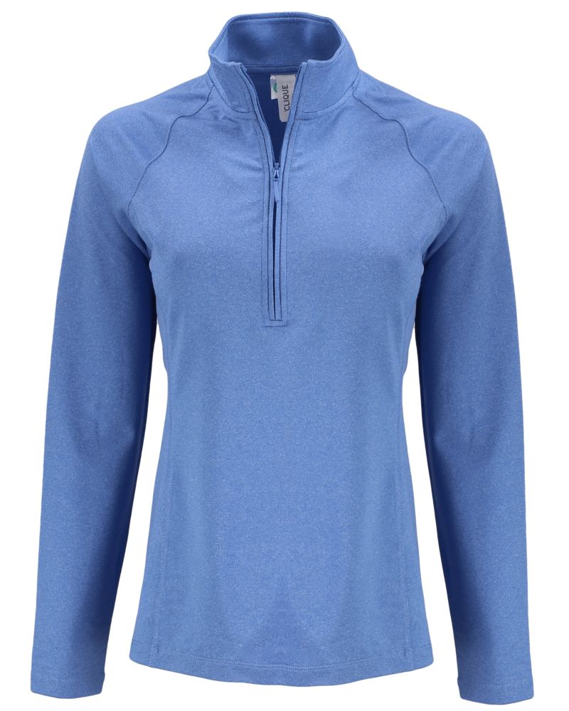 Clique Women's Dash Recycled Quarter Zip Sweatshirt-7