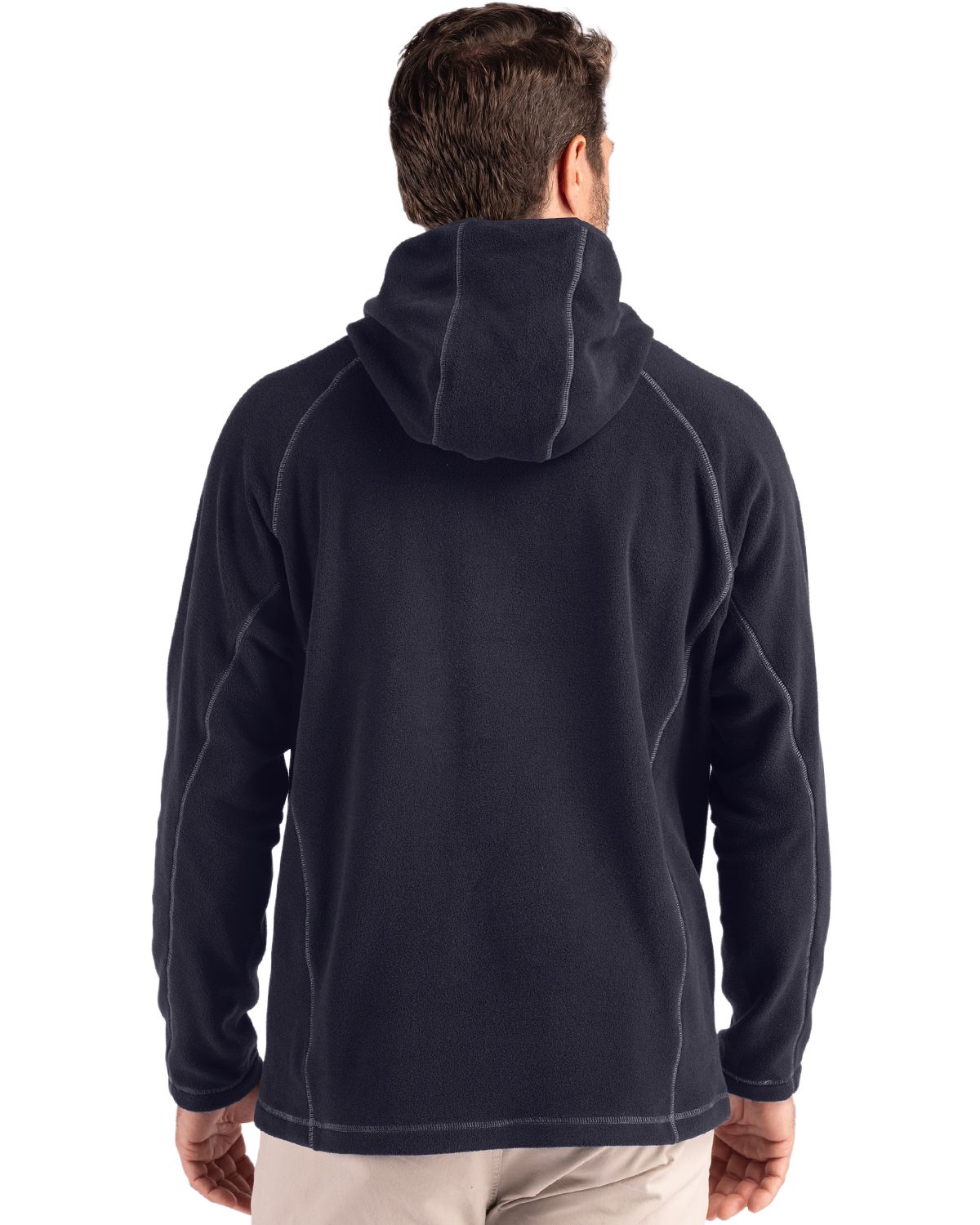 Clique Men's Powder Recycled Fleece Half Zip Sweatshirt-5