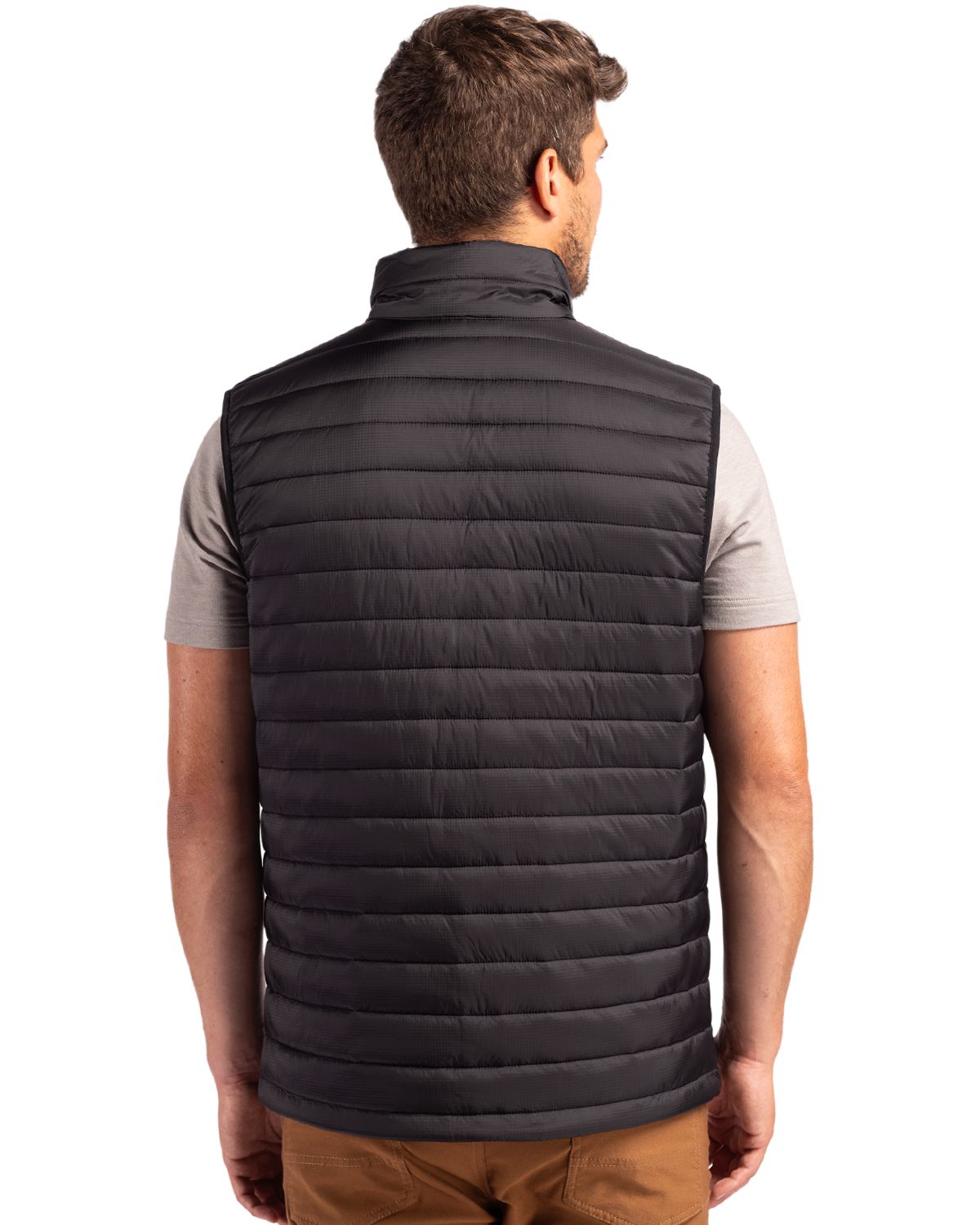 Clique Men's Valhalla Recycled Insulated Puffer Full Zip Vest-5