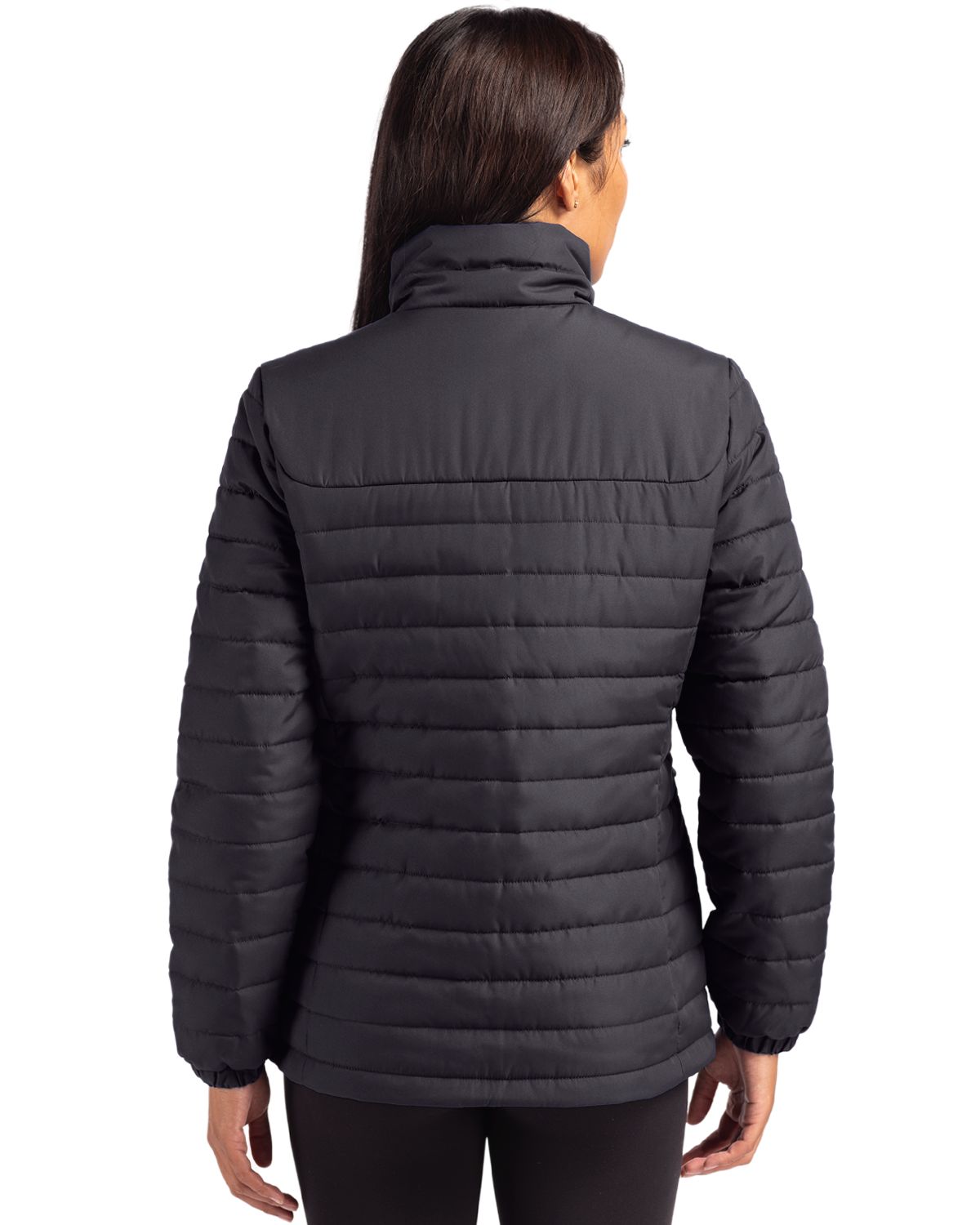 Clique Women's Elevation Recycled Insulated Puffer Full Zip Jacket-3