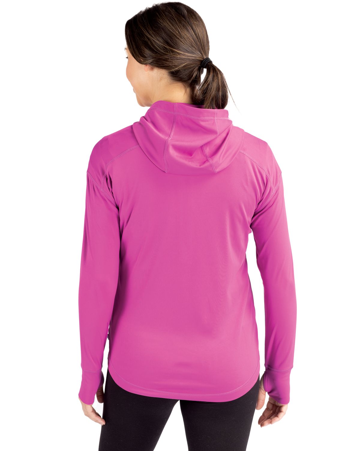 Cutter & Buck Women's Daybreak Recycled Half Zip Hooded Pullover-6