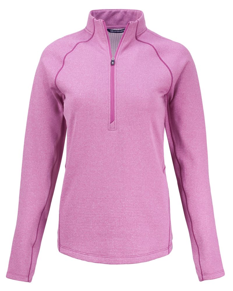 Cutter & Buck Women's Peshastin Recycled GridFleece Half Zip Pullover-9