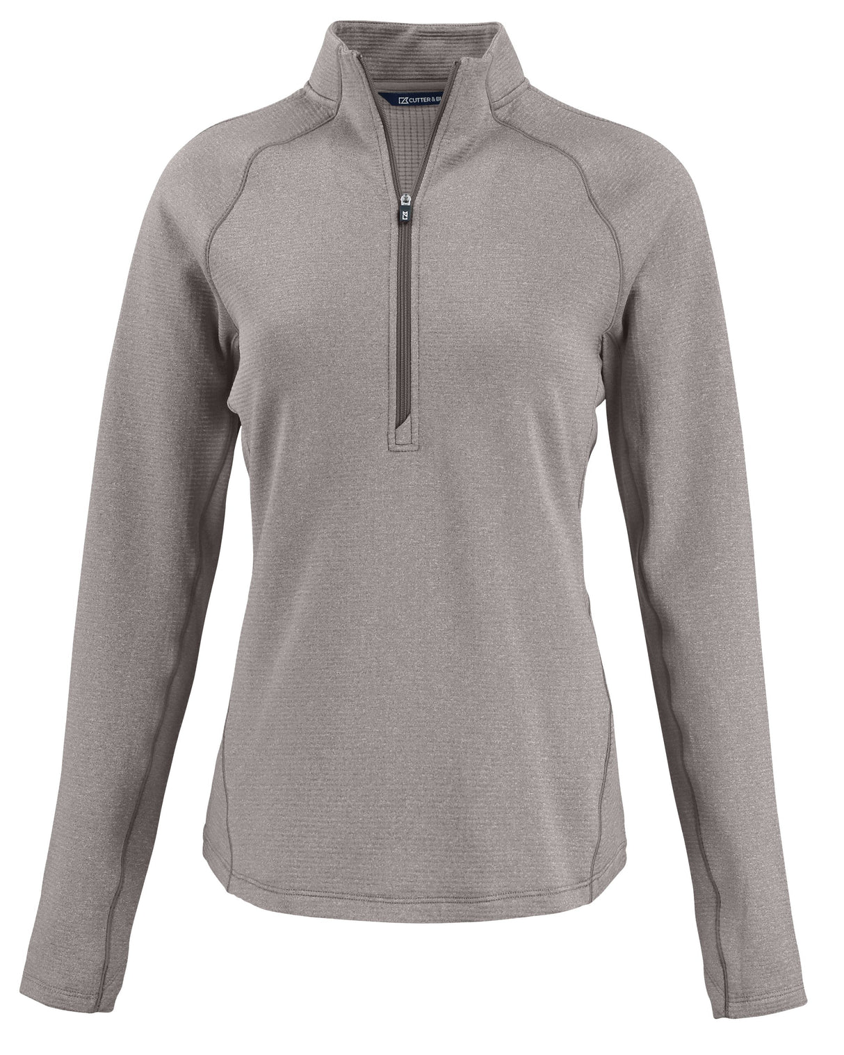 Cutter & Buck Women's Peshastin Recycled GridFleece Half Zip Pullover-1