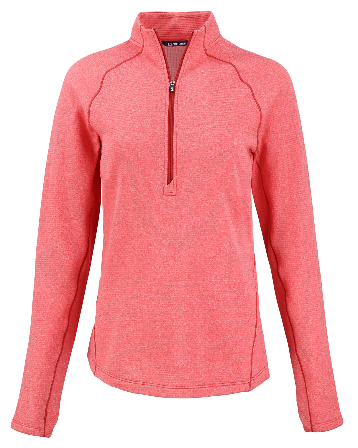 Cutter & Buck Women's Peshastin Recycled GridFleece Half Zip Pullover-1