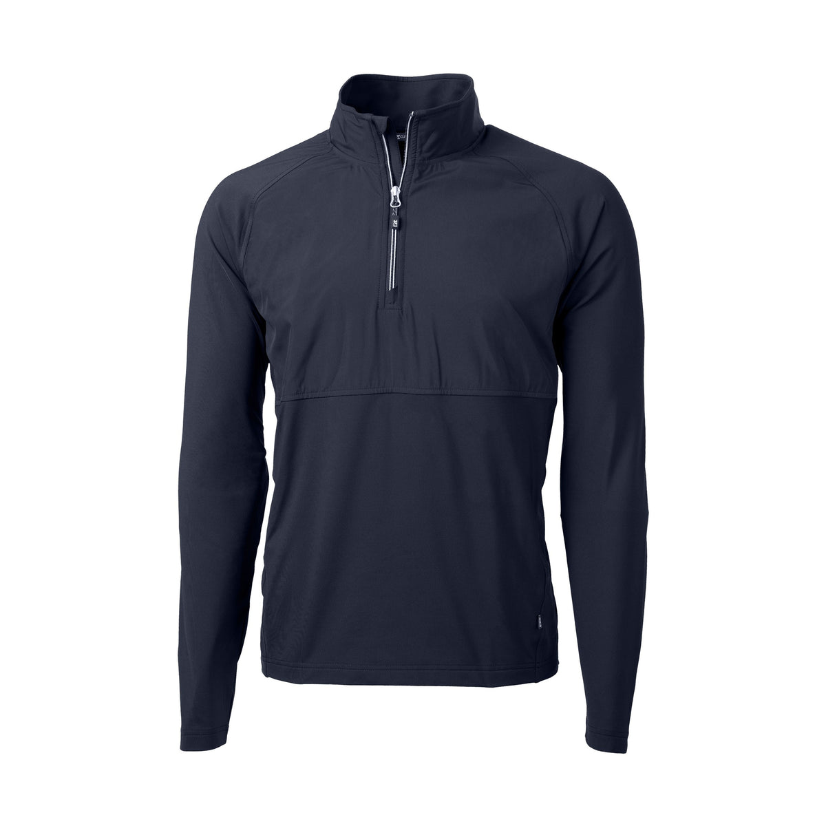 Cutter & Buck Men's Adapt Recycled Soft Knit Stretch Hybrid Quarter Zip Pullover-1