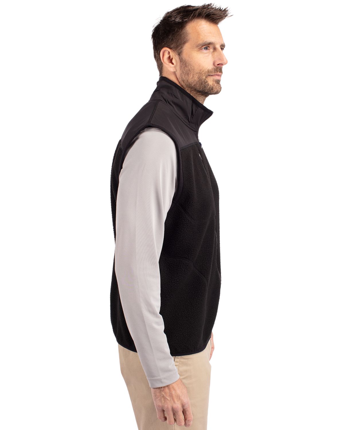 Cutter & Buck Men's Cascade Big & Tall Full Zip Vest-8