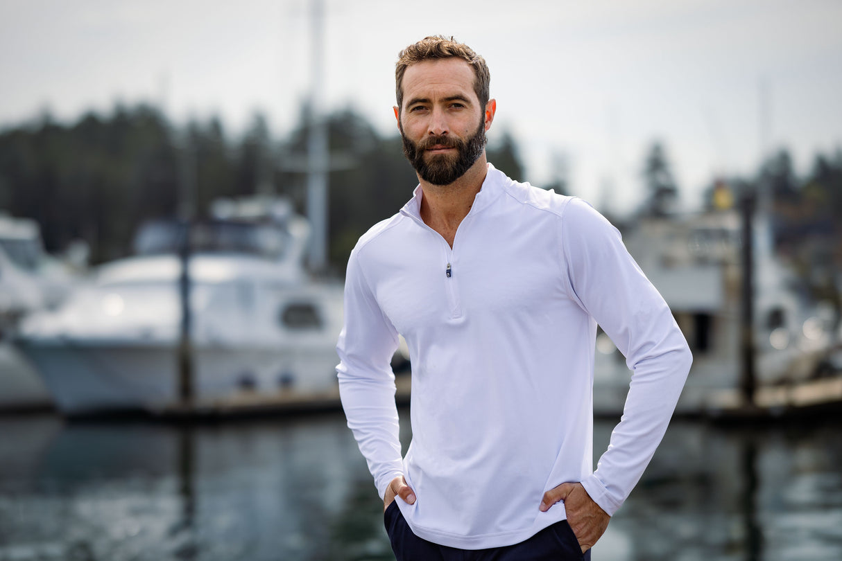Cutter & Buck Men's Virtue Big & Tall Quarter Zip Pullover-2