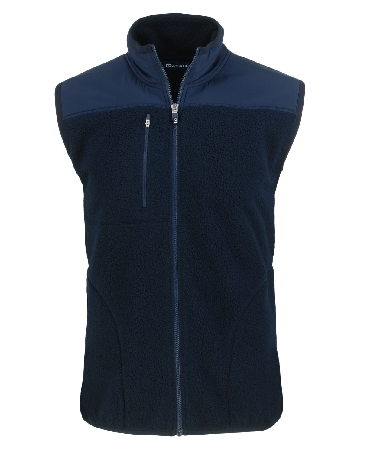 Cutter & Buck Men's Cascade Big & Tall Full Zip Vest-1