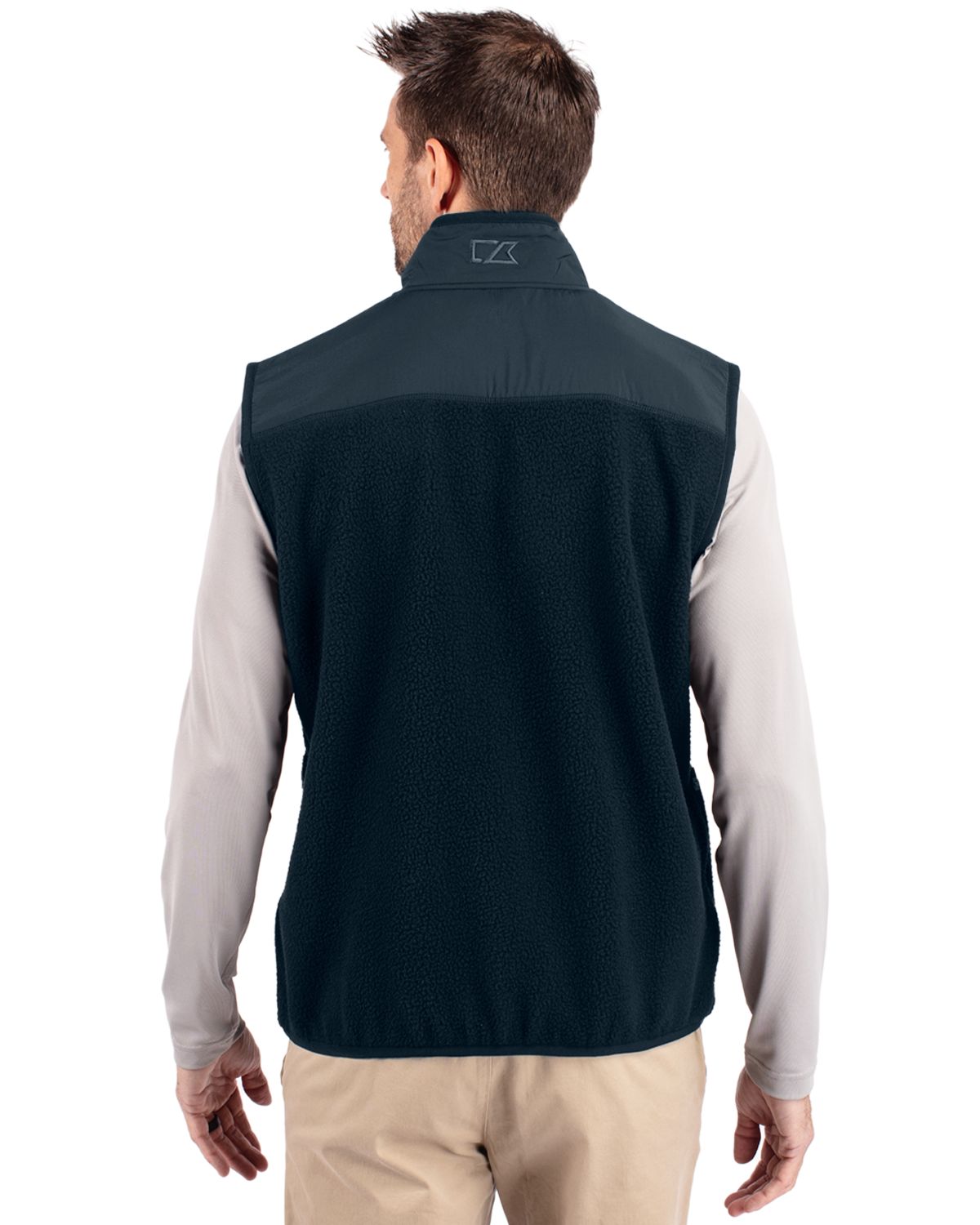 Cutter & Buck Men's Cascade Big & Tall Full Zip Vest-5