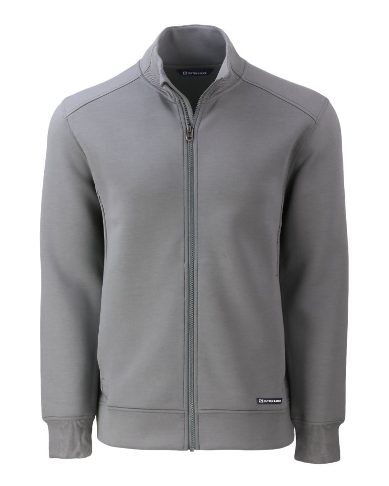 Cutter & Buck Men's Roam Recycled Buttery-Soft Knit Full Zip Jacket-10