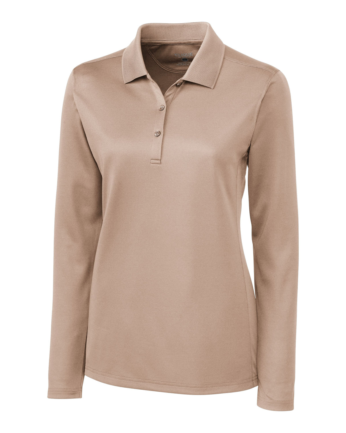 Clique Women's Ice Pique Tech Long Sleeve Polo-1